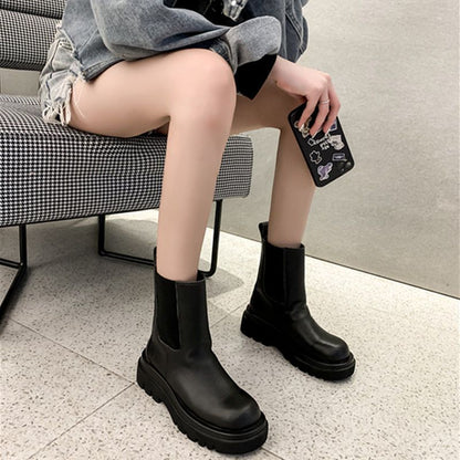 Stivaletti Chelsea con suola spessa