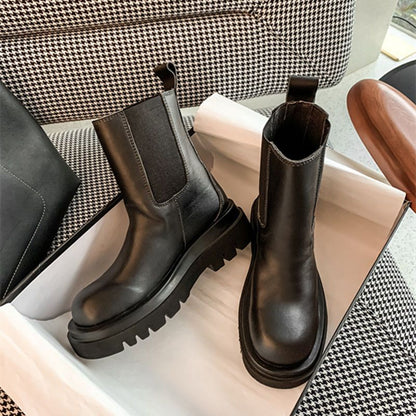 Stivaletti Chelsea con suola spessa