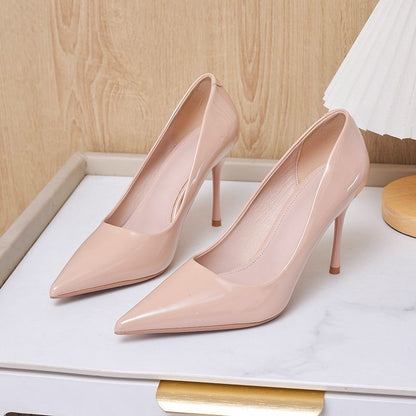 Tacchi Alti a Punta Color Carne/Nudo