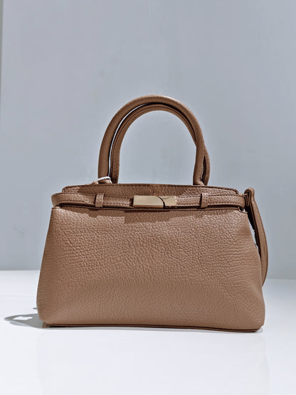 Borsa a Tracolla con Fibbia Dorata - Elegante e Funzionale